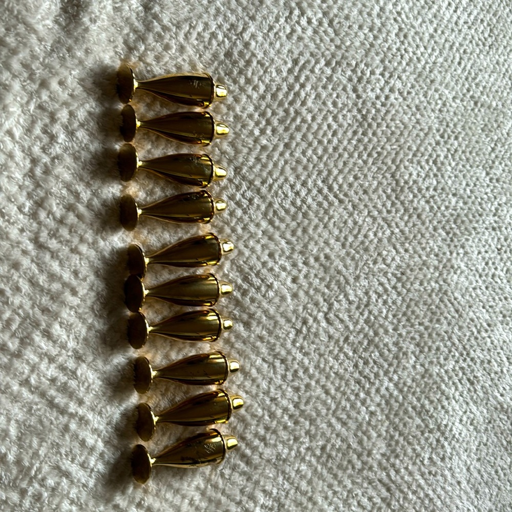 Five  sets of Vintage DIRILYTE-Dirigold  Salt and Pepper Shakers!clean and shiny